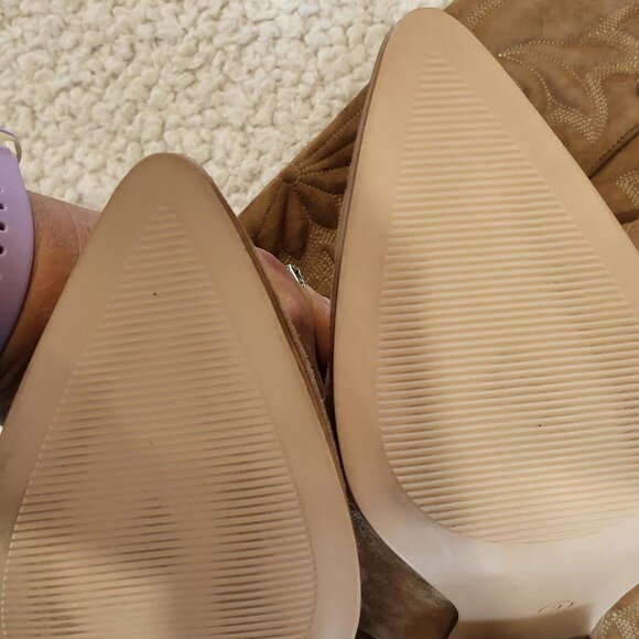 Steve Madden Brown Heeled Boots - Picture 5 of 8